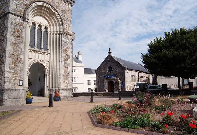 Head to the market town of Honiton, famous for its antiques shops.
