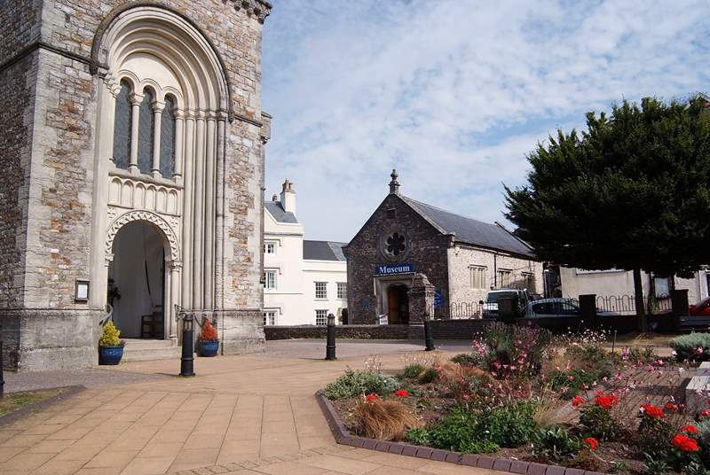 Head to the market town of Honiton, famous for its antiques shops.