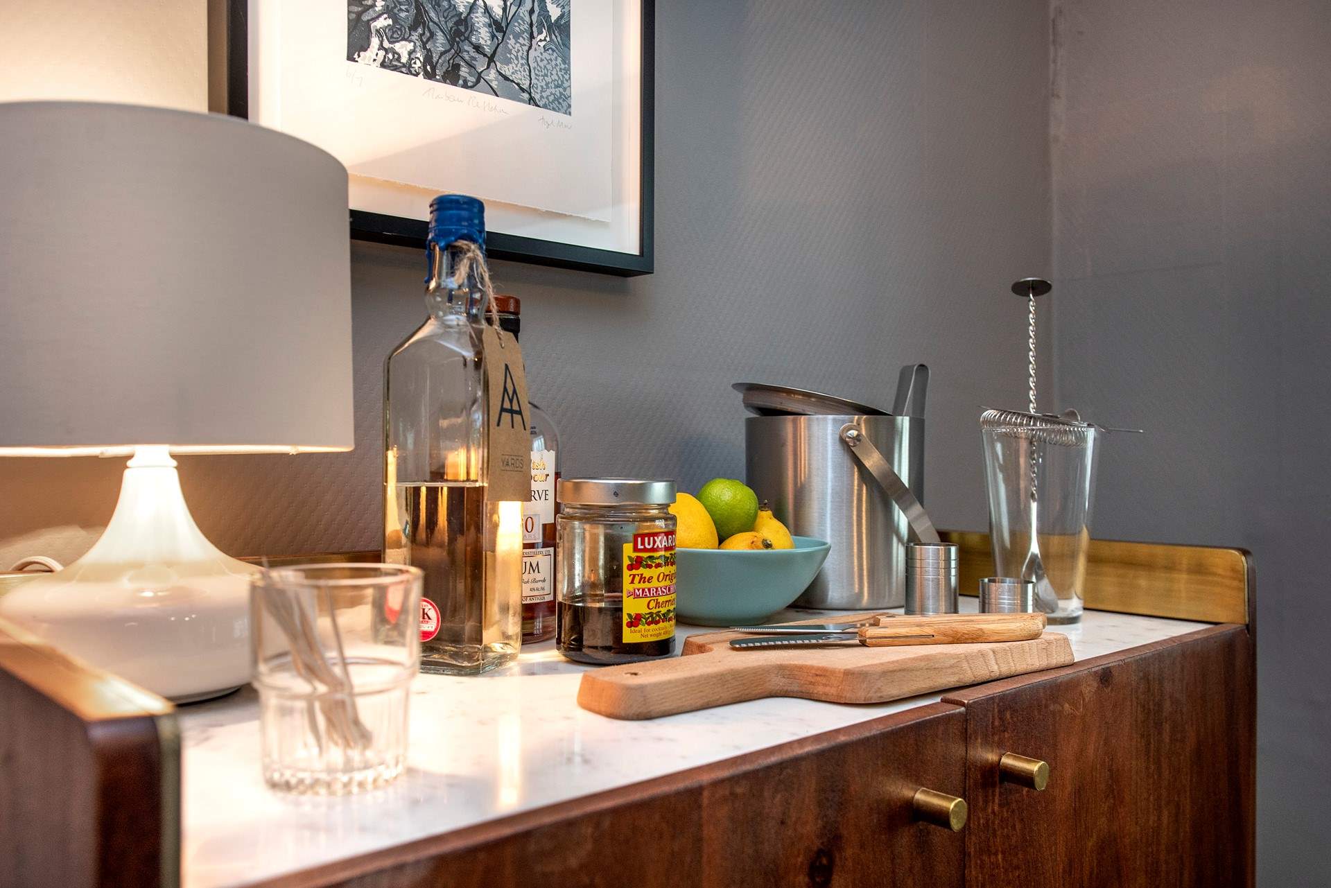 Shaken or stirred? Enjoy your favourite cocktail in the snug.