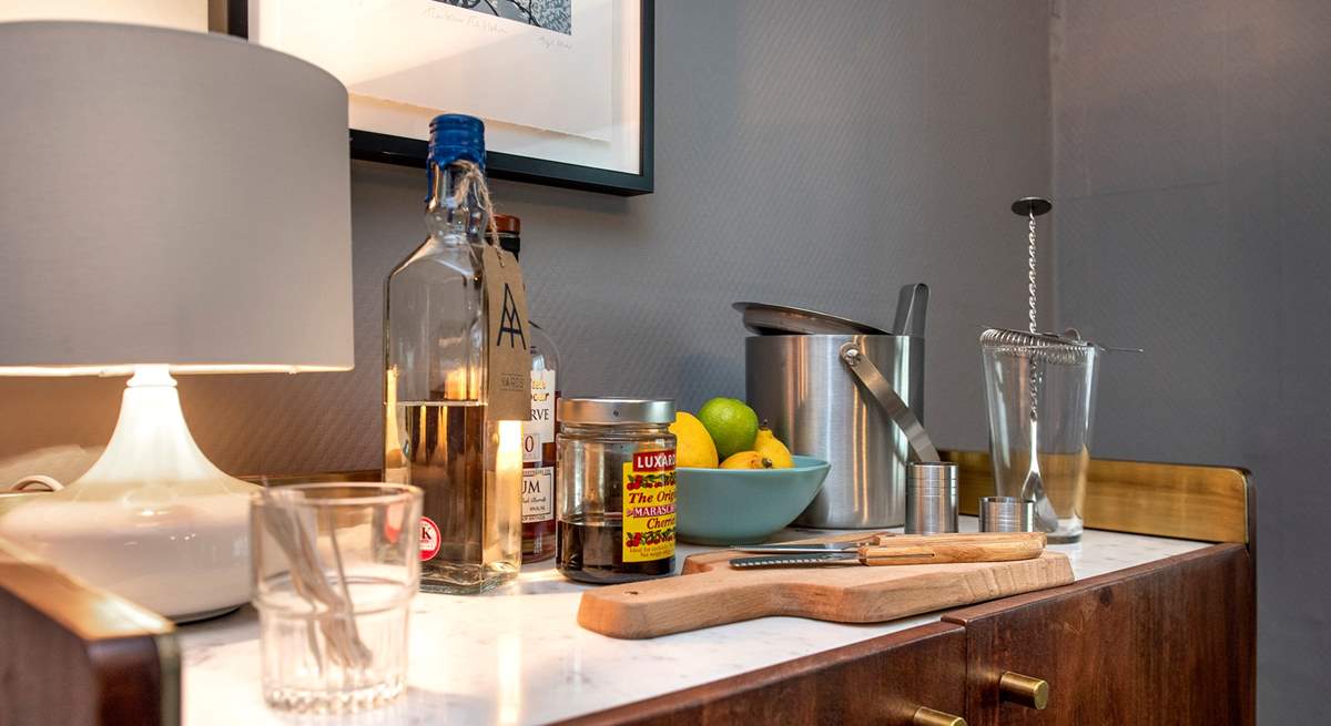 Shaken or stirred? Enjoy your favourite cocktail in the snug.