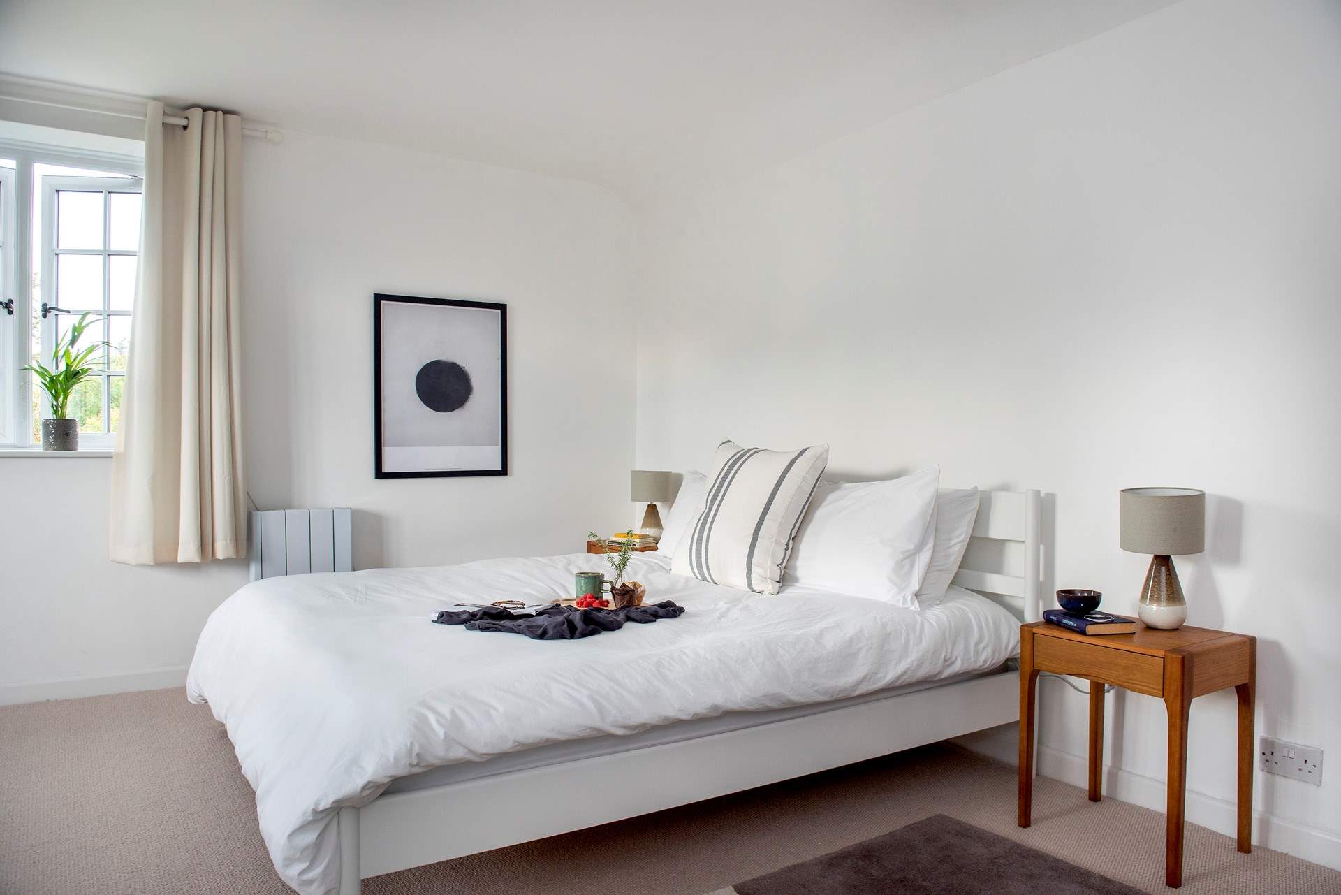 Penpont has four bedrooms, all stylishly furnished.