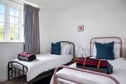 The twin bedroom.