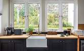A traditional butlers sink, perfect for the country setting. - Thumbnail Image