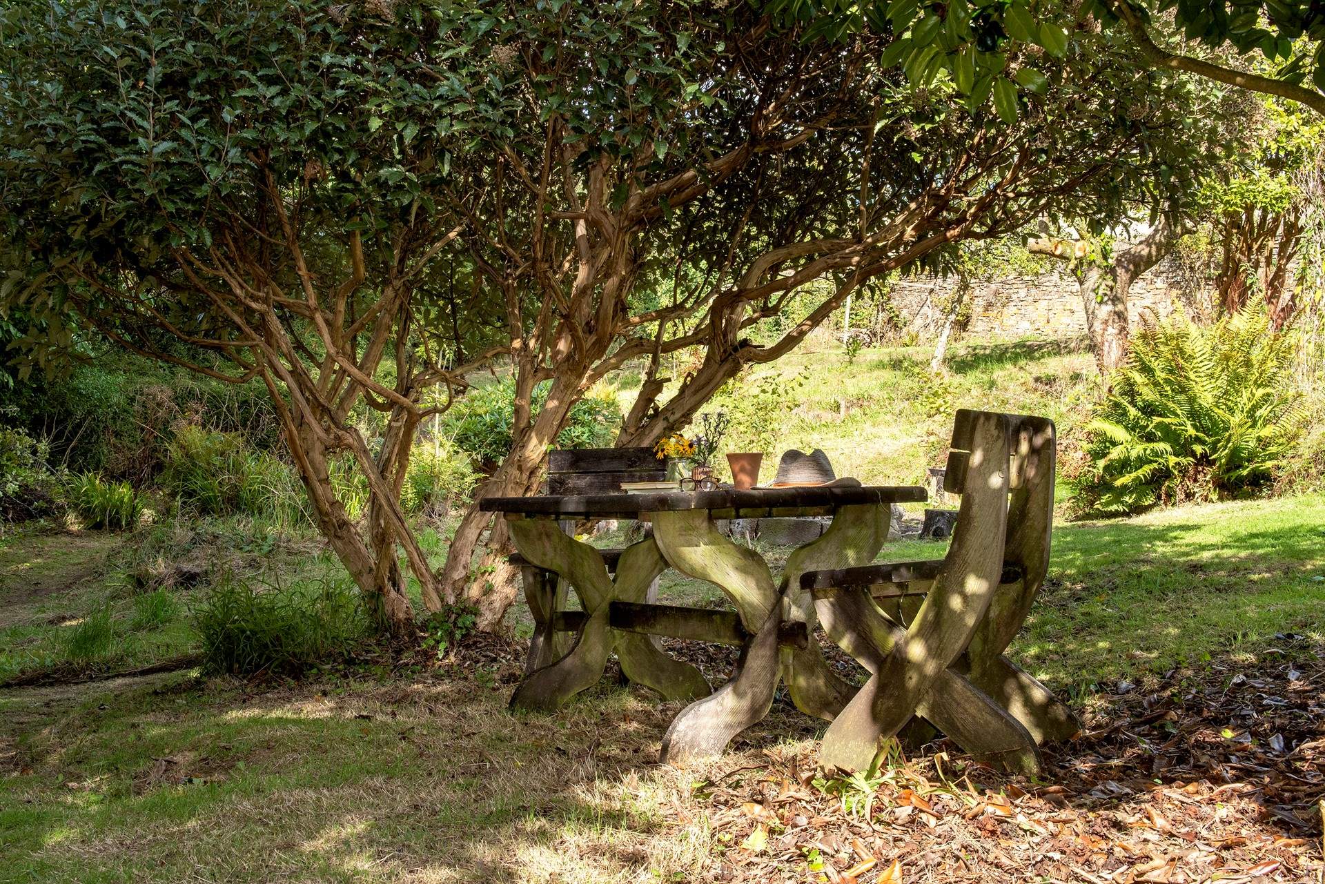 Enjoy a good holiday read in the shade.