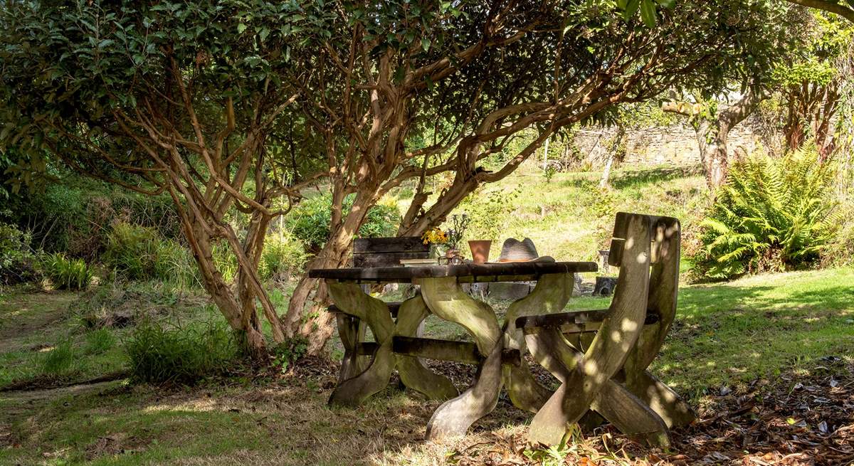 Enjoy a good holiday read in the shade.