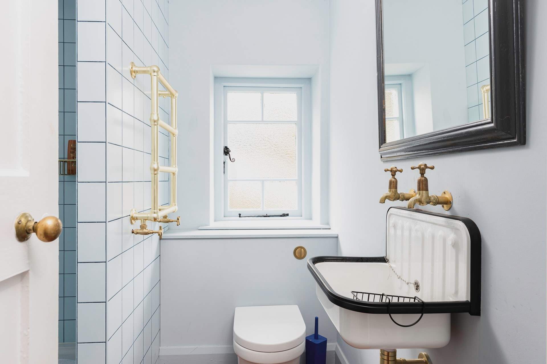 The downstairs shower-room is great for washing off mud if you've been out and about walking.