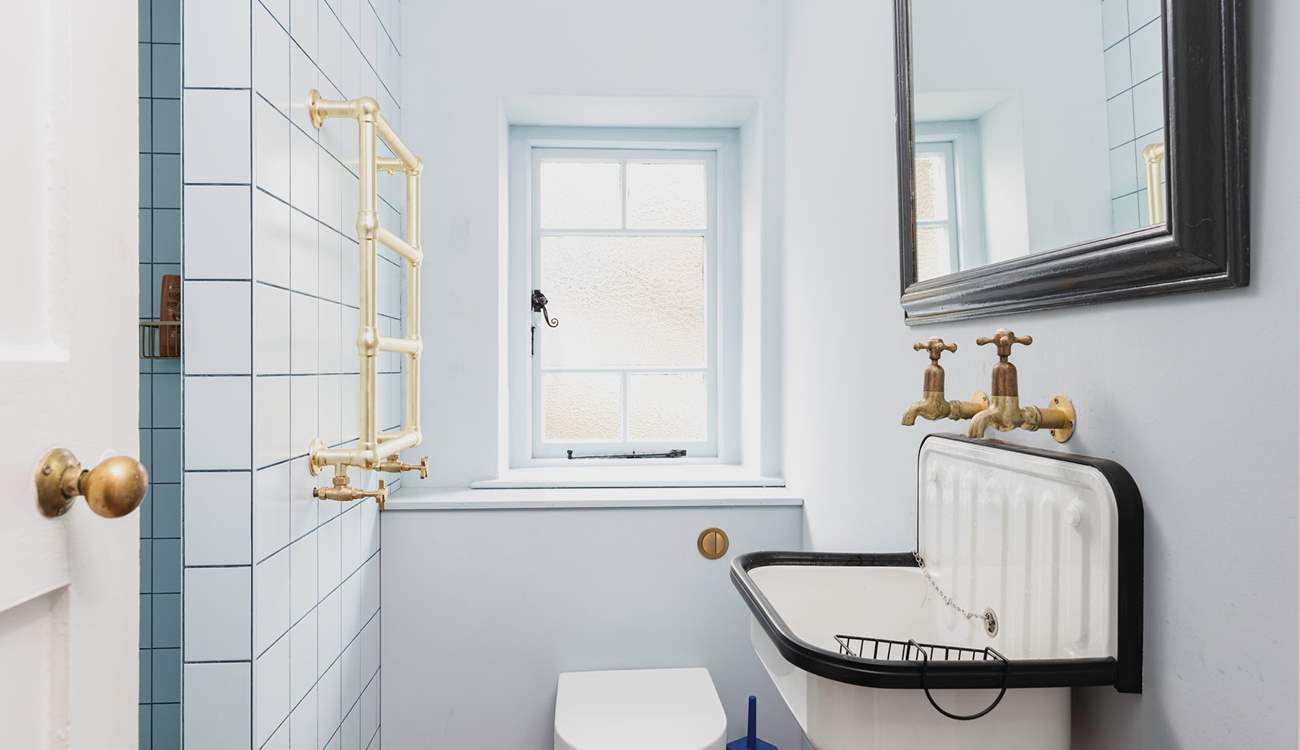 The downstairs shower-room is great for washing off mud if you've been out and about walking.