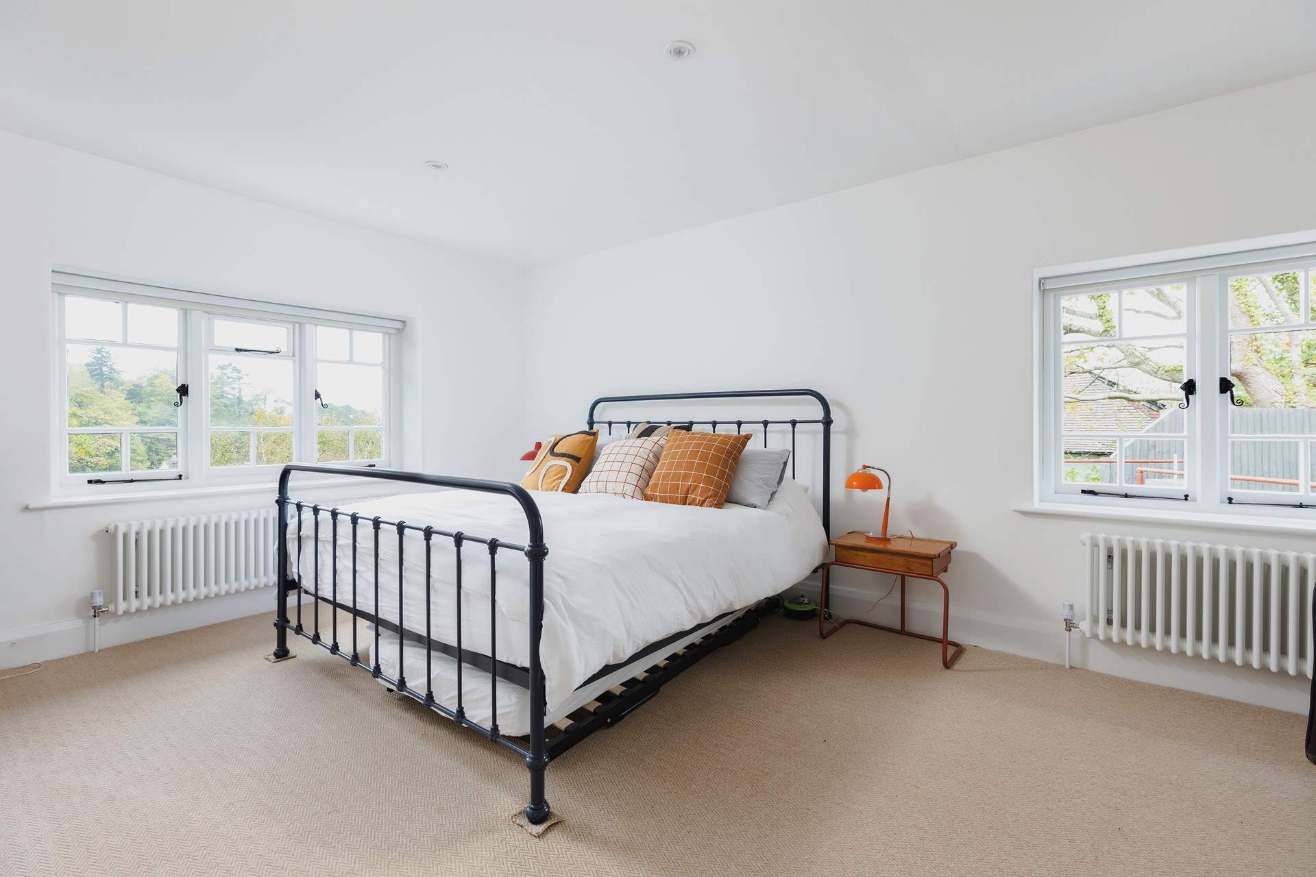 The bedrooms are all light and airy!