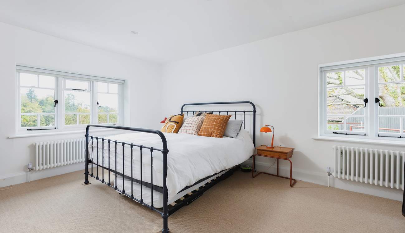 The bedrooms are all light and airy!