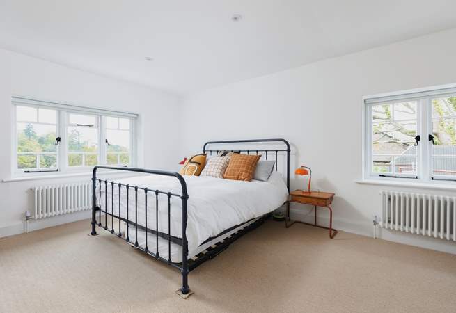 The bedrooms are all light and airy!