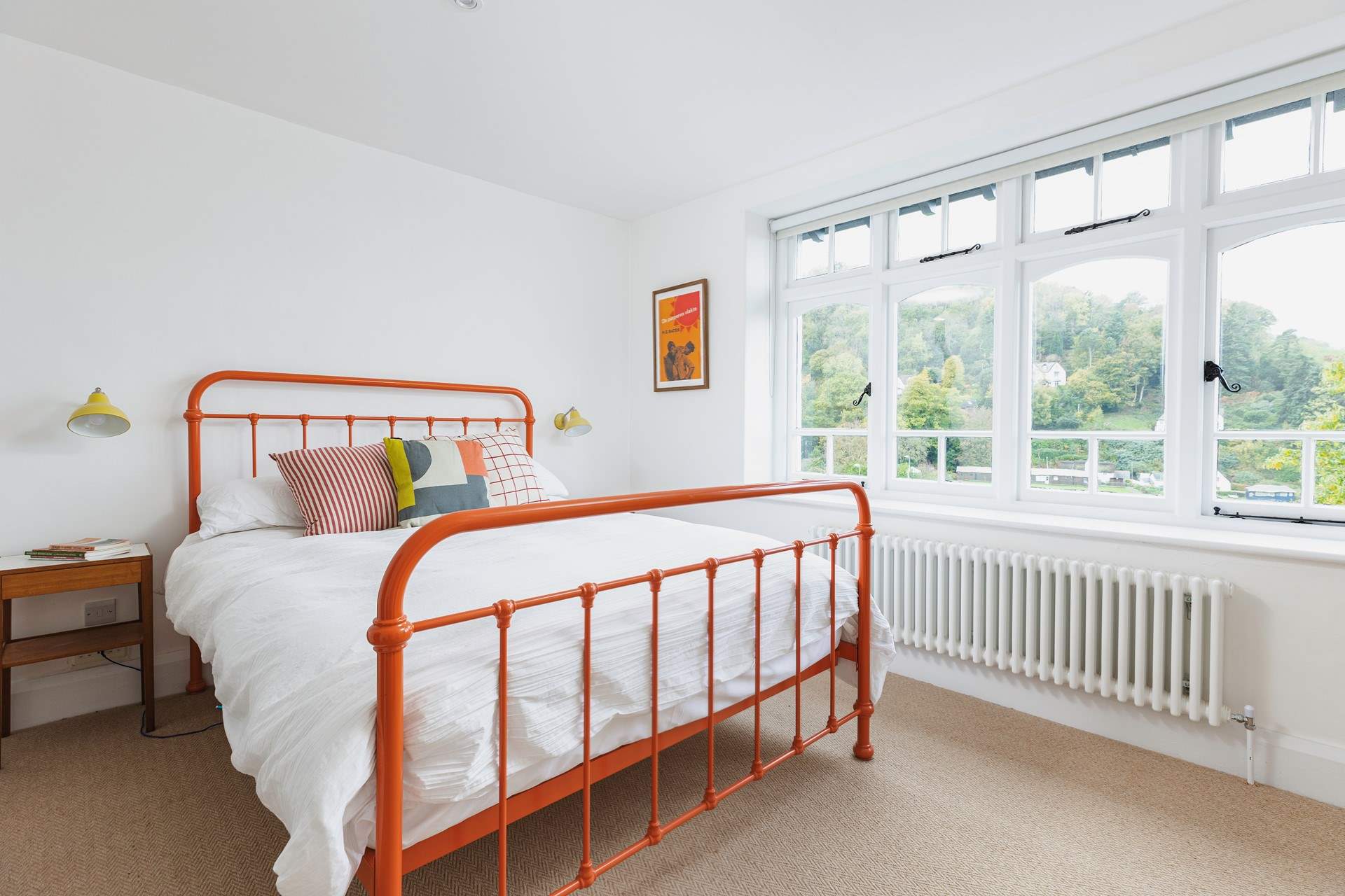 Bedroom 2 has lovely views.