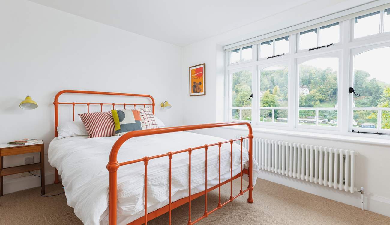 Bedroom 2 has lovely views.