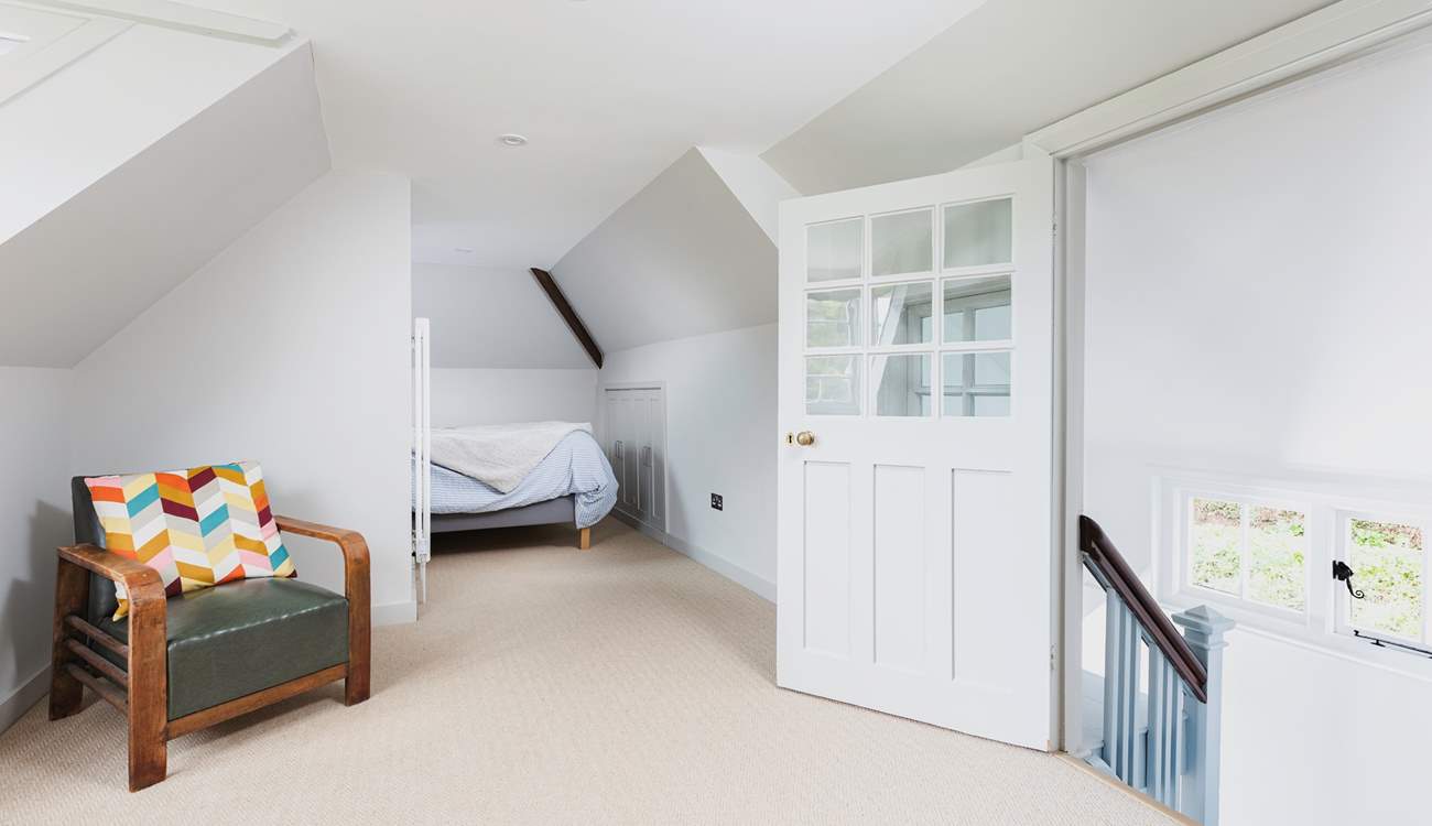 The top bedroom is quirky - mind your head on the sloping ceilings.