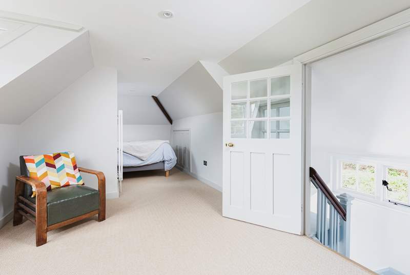 The top bedroom is quirky - mind your head on the sloping ceilings.
