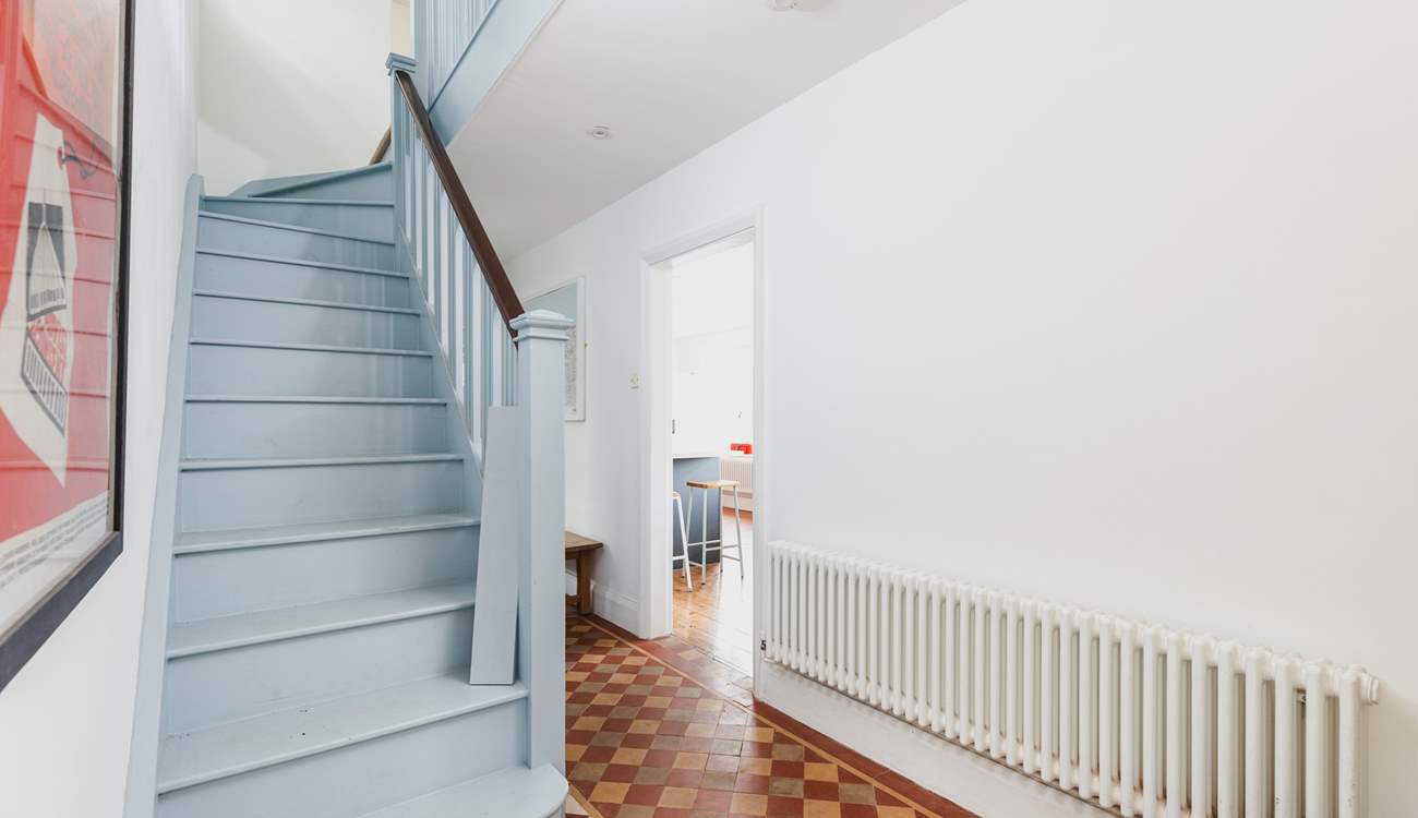 The hall has some lovely features.