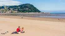 There are lots of lovely beaches close by
