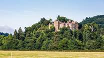 The beautiful castle at Dunster.