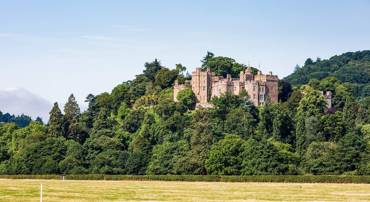 The beautiful castle at Dunster.