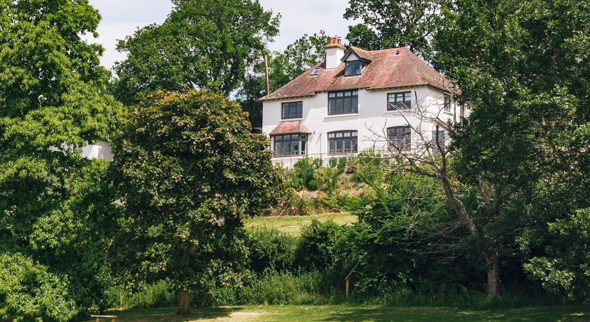 Meadowbank is perched in an elevated position, with wonderful views.