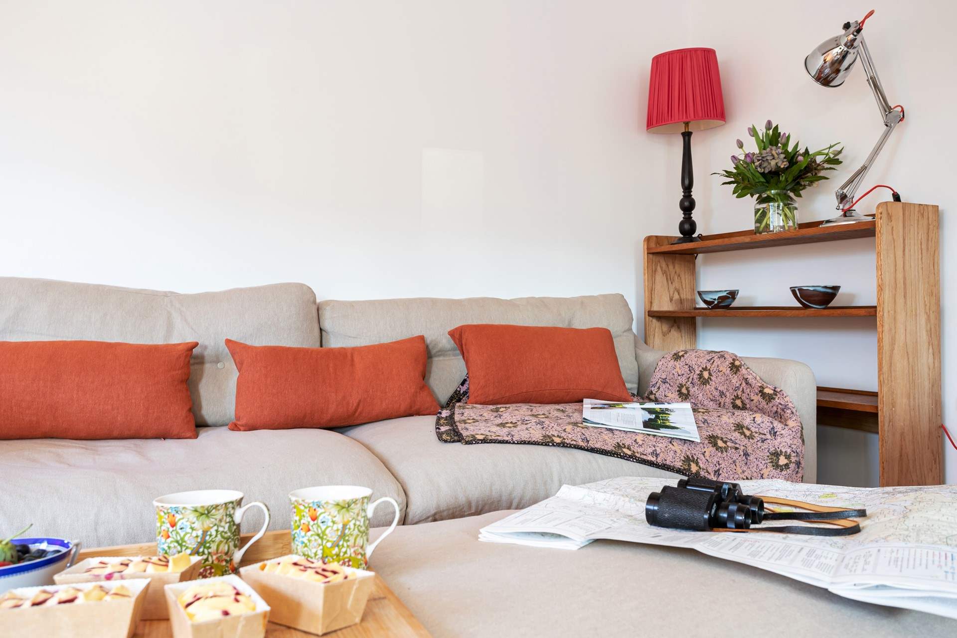 Cosy and comfortable.