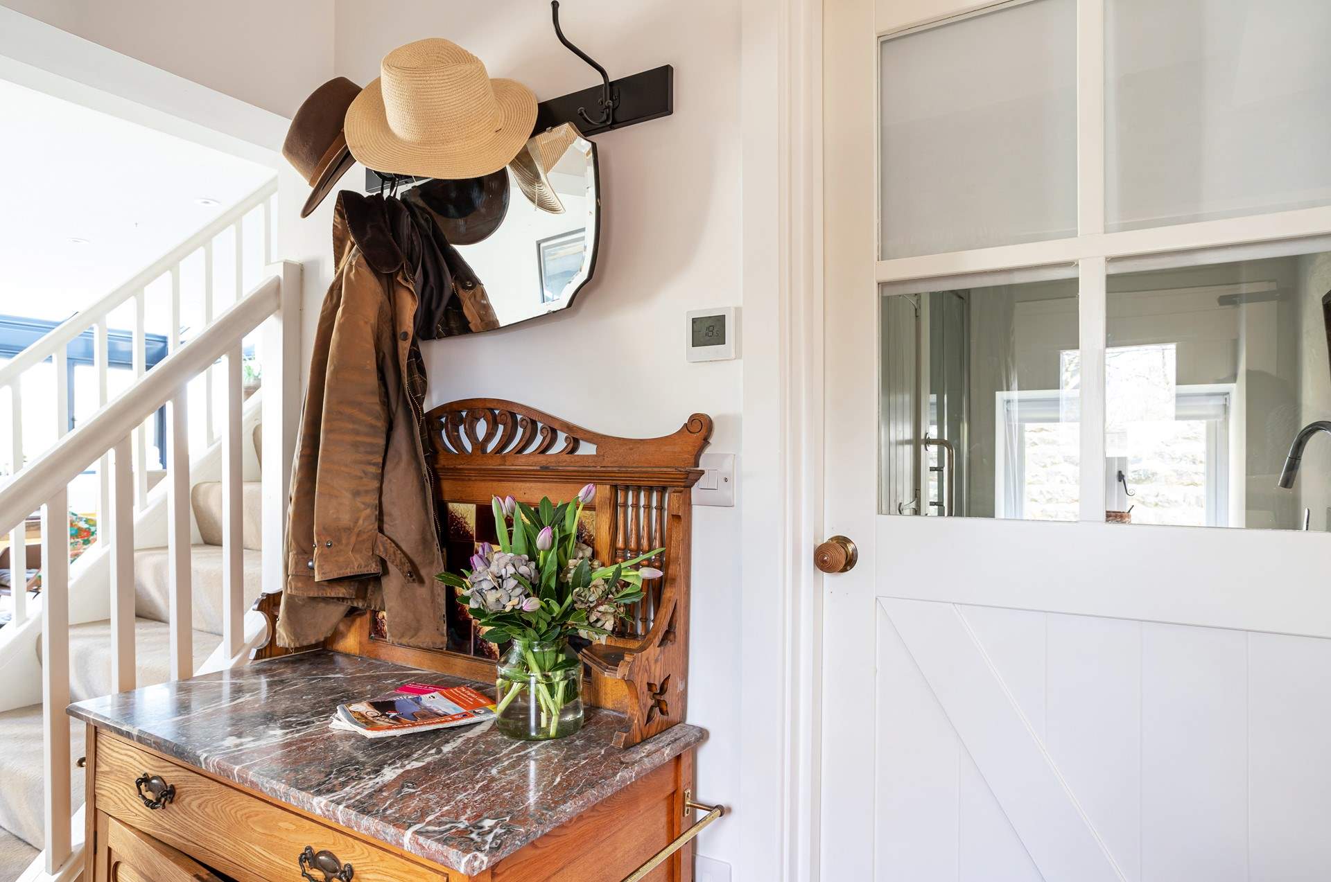 Hang up your coats after a bracing walk