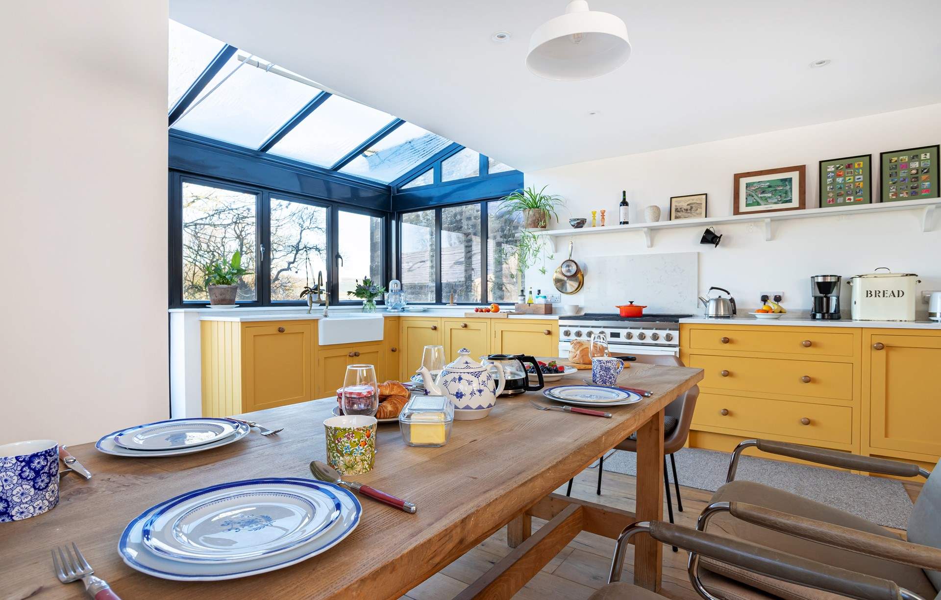 Eclectically furnished, The Dairy is a beautiful blend of old and new.