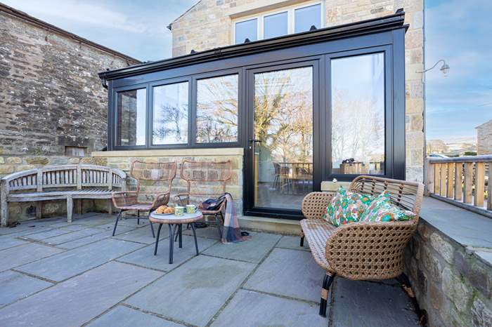 The Dairy is a 1 bedroom self catering cottage near Settle.