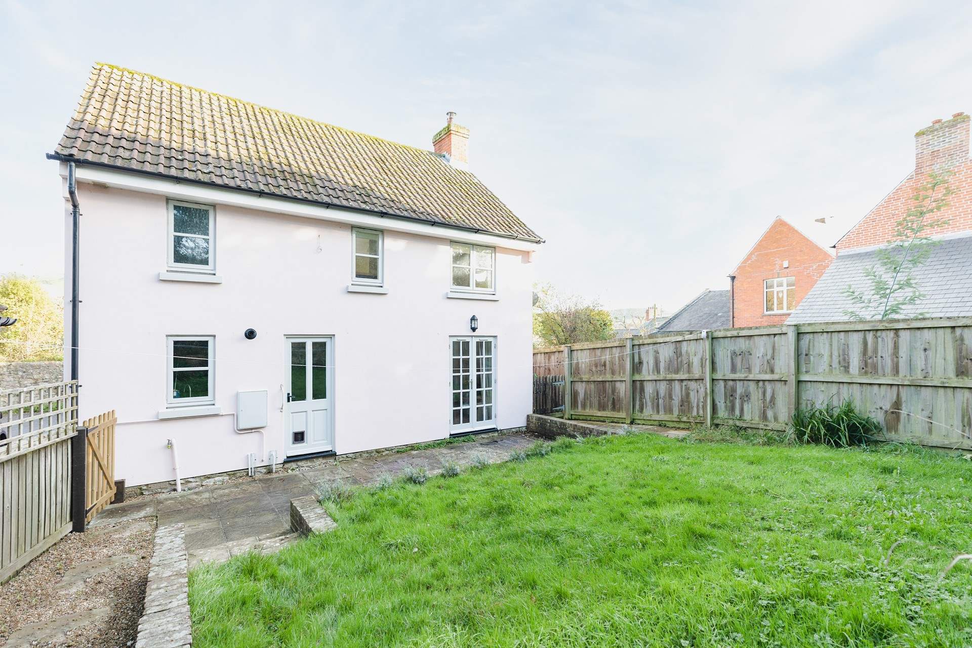 The garden is safe for children to play in.