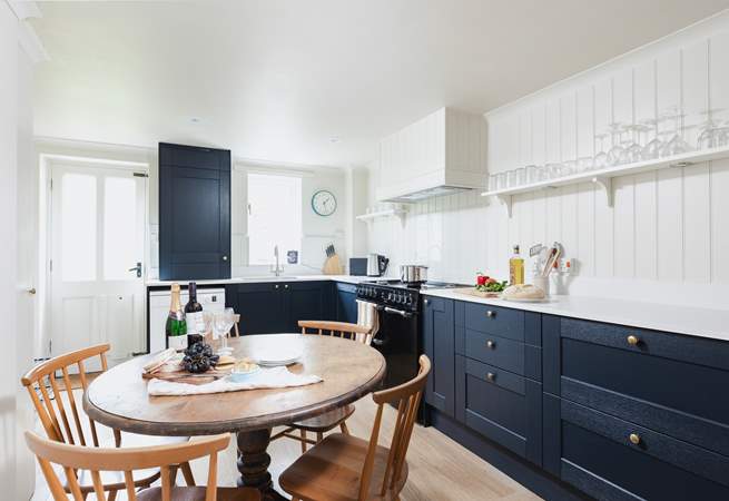 A fresh and welcoming kitchen to cook up a storm in.