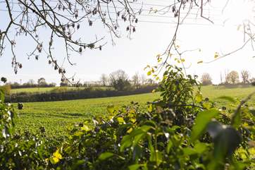 The lovely countryside awaits you.