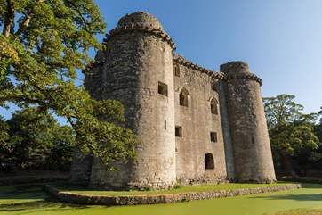 Take a stroll round Nunney Castle.