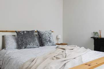 Enjoy the comfy bed.