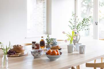 Pick up some local produce from the nearby farm shop.