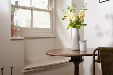 There's even a dining table should you want to dine alone