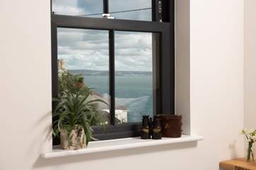 Enjoy this stunning view from the double bedroom.