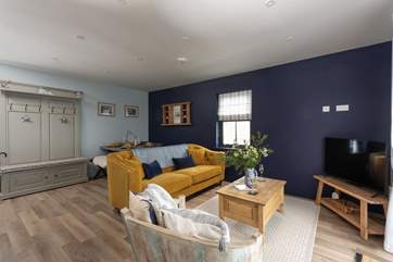 Elegantly furnished, you may never want to leave this beautiful apartment.