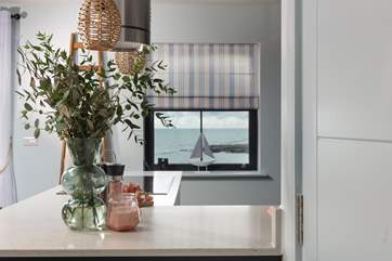 The first floor has unsurpassed views of the ocean.