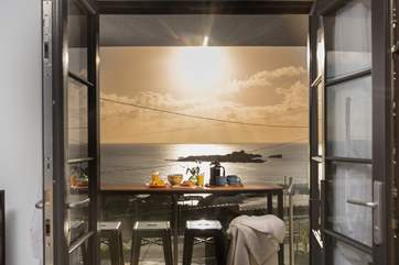 From dawn until dusk the stunning view over Mount's Bay is yours to enjoy.