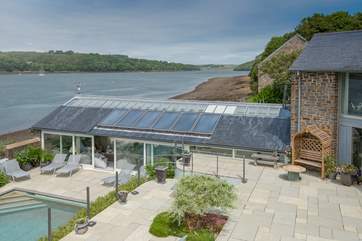 Beach House comes complete with an absolutely stunning terrace.