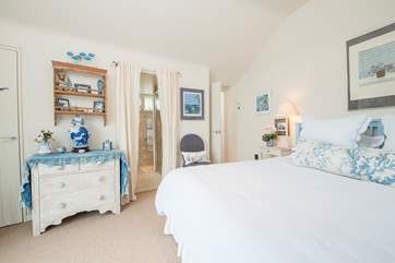 Bedroom three is beautifully decorated.