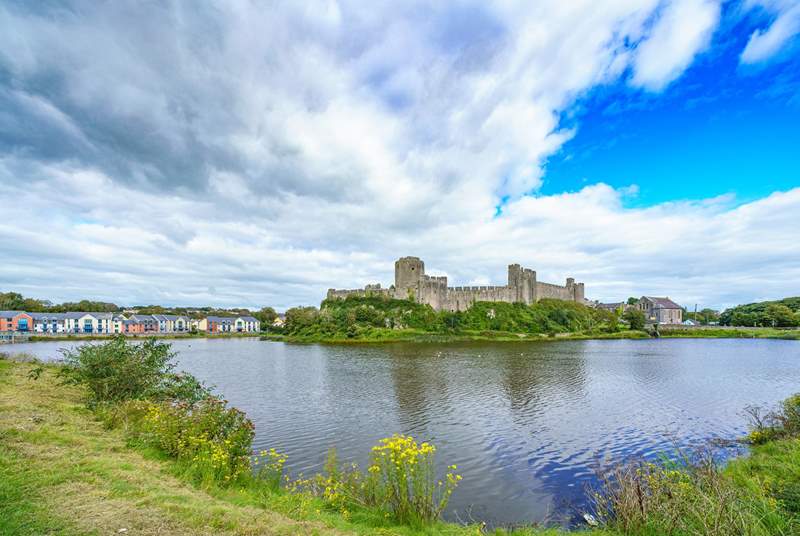 Pay a visit to Pembroke Castle, the birthplace of Henry VII.