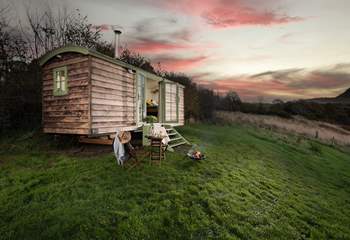 Perched atop a peaceful valley in the tranquil Cornish countryside.