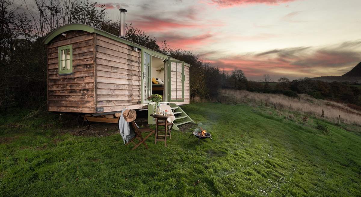 Perched atop a peaceful valley in the tranquil Cornish countryside.