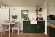 The sweet kitchen area is superbly equipped with everything you'll need.