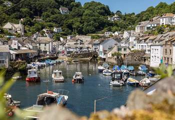 The quaint harbourside village of Polperro is utterly charming.