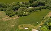 The Hillside Hut from above. - Thumbnail Image