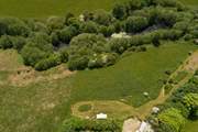 The Hillside Hut from above.