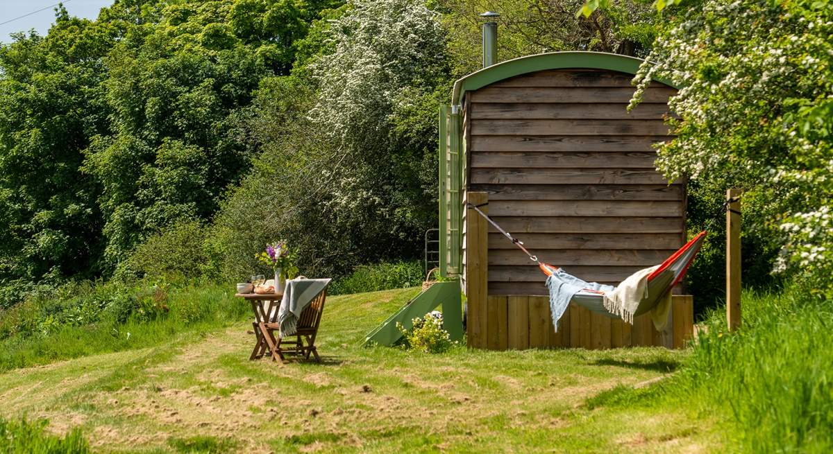  The Hillside Hut is idyllic for some much needed down time.