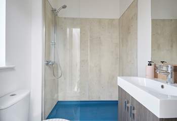 The en suite shower-room to bedroom 1, perfect for a refreshing shower.