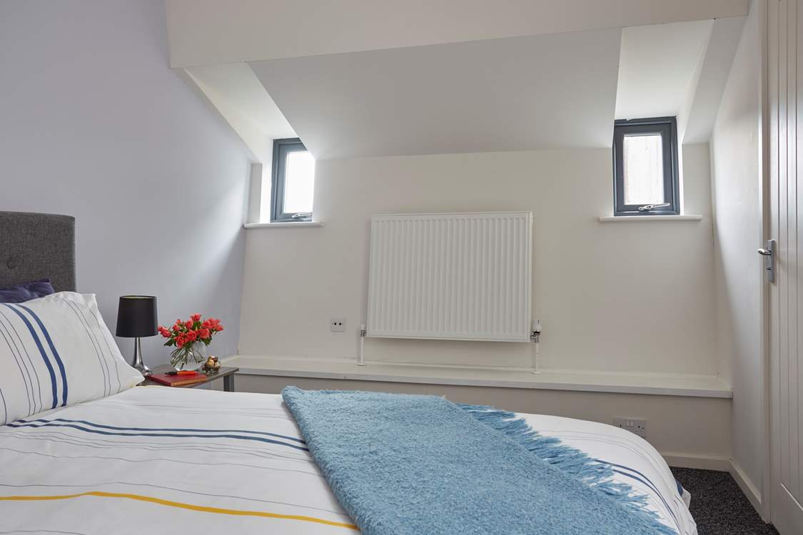 The charming portholes let light into bedroom 3.